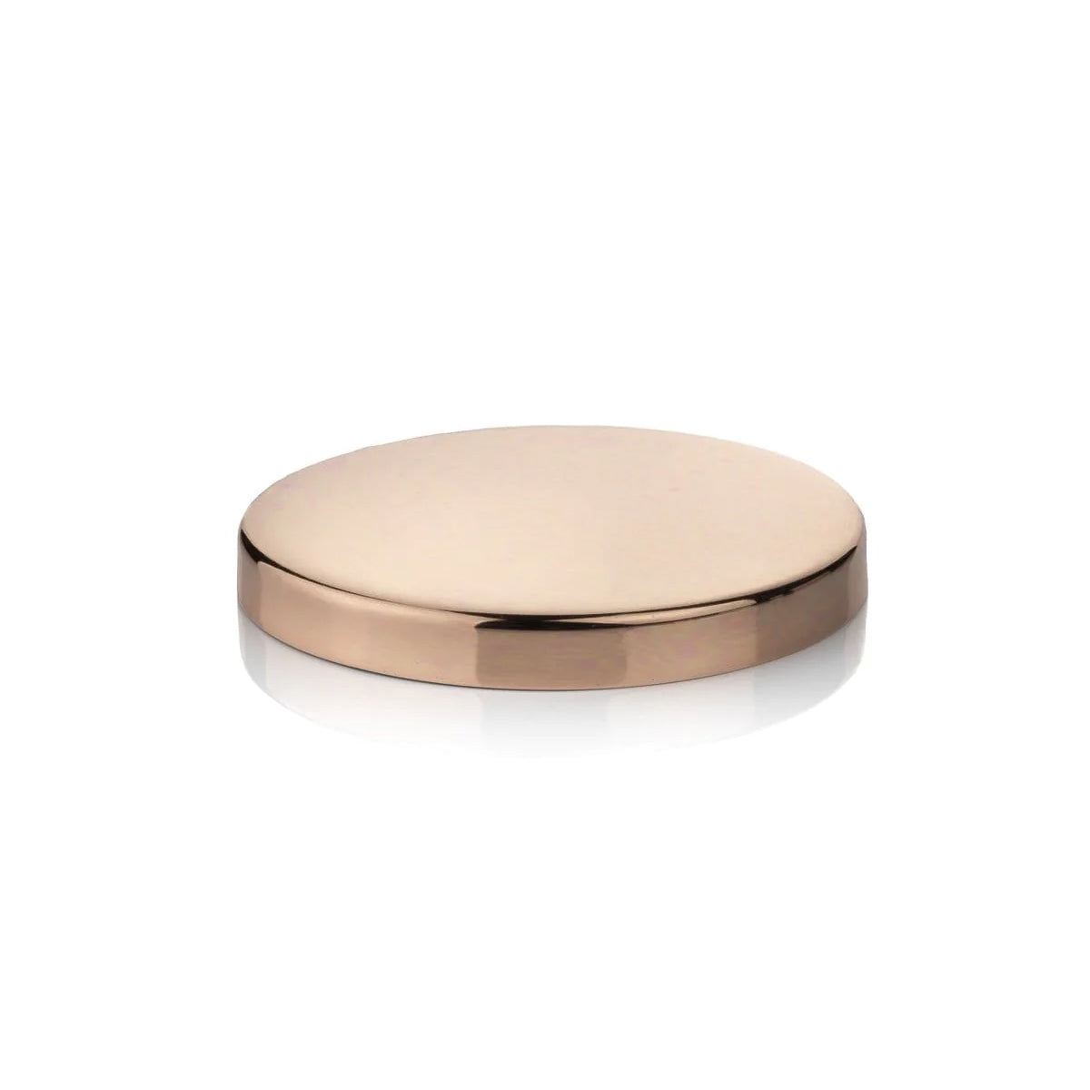 rose gold candle lid