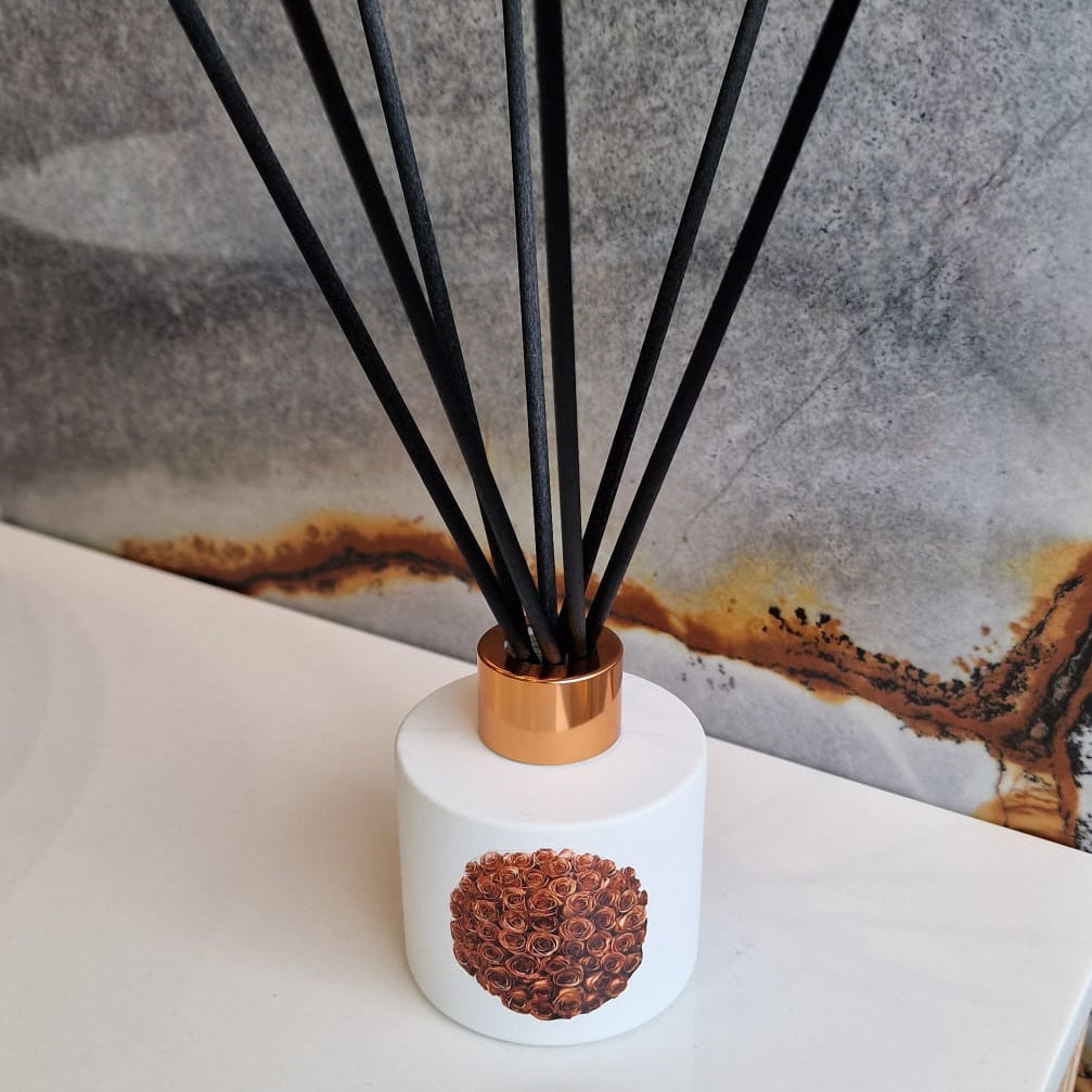 reed difuser rose gold