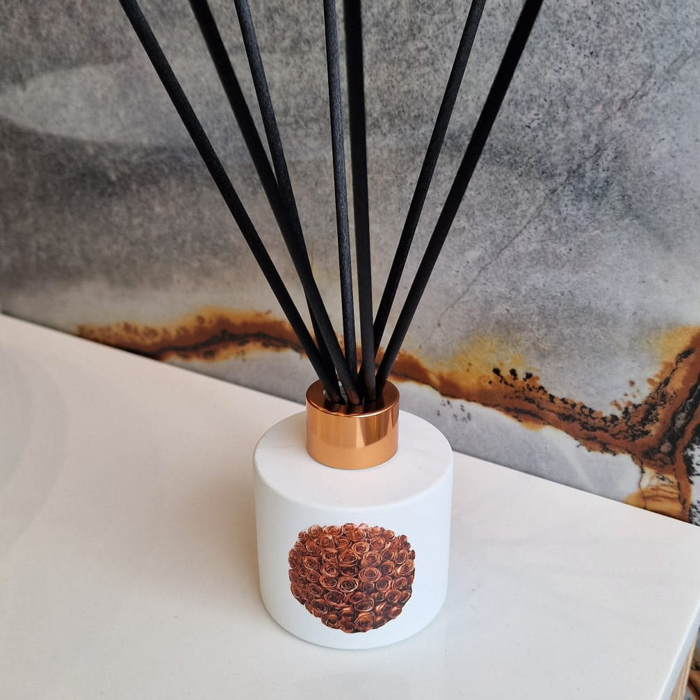 reed difuser rose gold