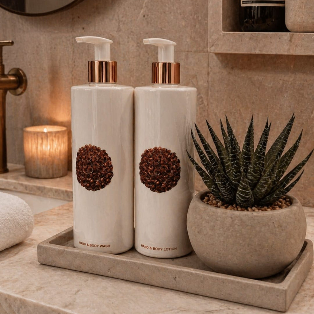 Rose Garden Hand & Body Wash & Lotion Set