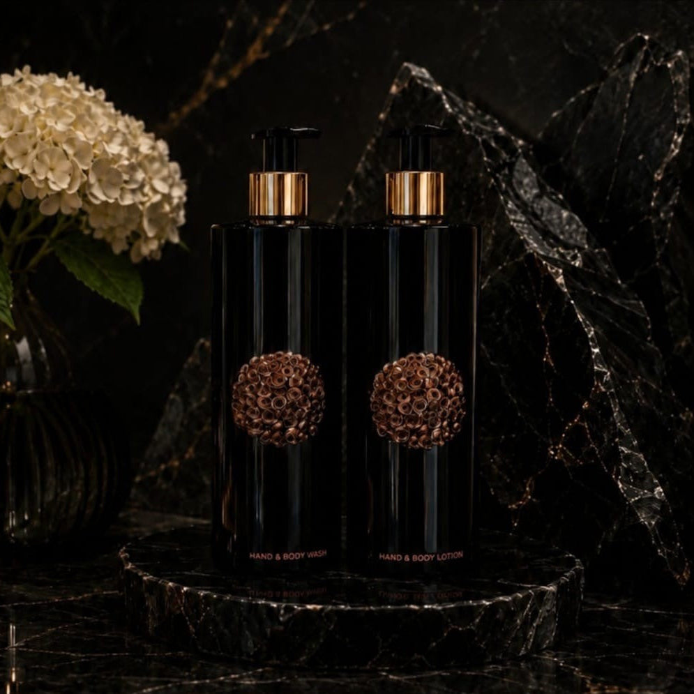 Obsidian Hand & Body Wash & Lotion Set